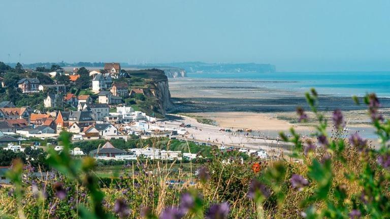 Gite De La Roseraie Quiberville Exterior foto